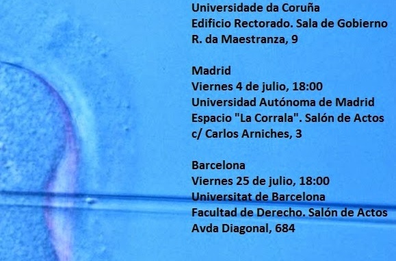 Mesas redondas sobre gestación subrogada en A Coruña, Madrid y Barcelona